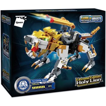 Constructor Qman - Cub cu monștri mecanizați, Leul Sfânt