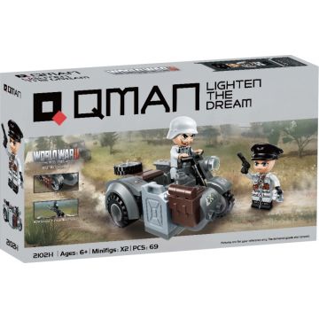 Constructor Qman Lighten the dream - Motocicleta militară R12