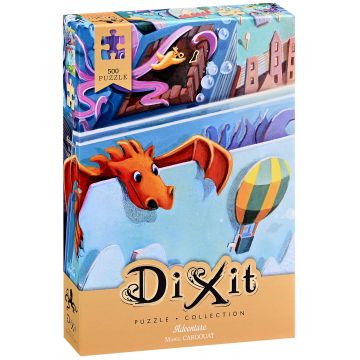 Dixit 500 Pieces Puzzle - Aventurile dragonului