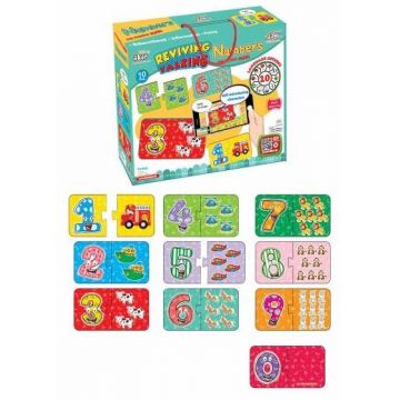 Jagu Educational Talking Puzzle - Numere, 20 de piese