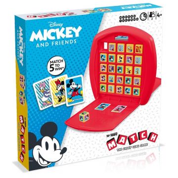 Joc cu cărți și cuburi Top Trumps Match - Mickey și prietenii