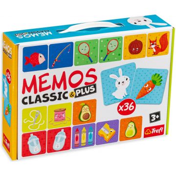 Joc de memorie Memos Classic&Plus: Logica - Pentru copii