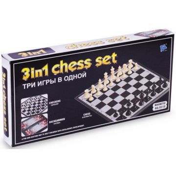 Joc de sah magnetic 3 in 1 - 9518