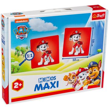Joc de sociatate de memorie Memos Maxi - Dog Patrol - Pentru copii