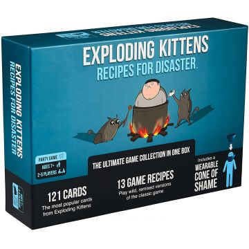 Joc de societate Exploding Kittens: Recipes For Disaster - Petrecere