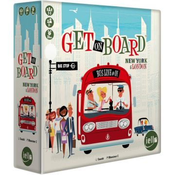 Joc de societate Get on Board: New York & London - Pentru familie