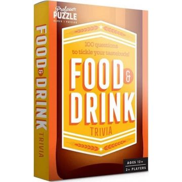 Joc de societate  Professor Puzzle: Food and Drink - Party