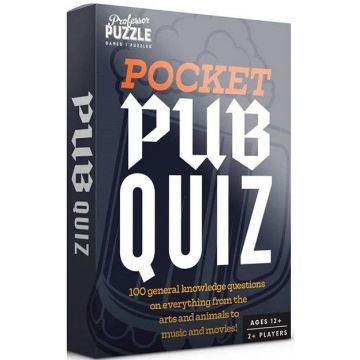 Joc de societate Professor Puzzle - Pocket Pub Quiz - Party