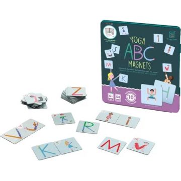 Joc pentru copii Buki Franța - Yoga magneți - ABC