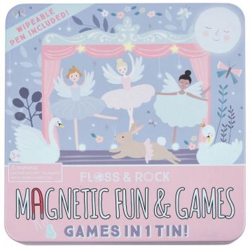 Jocuri magnetice 4 in 1 Floss&Rock - Balerine