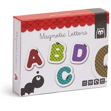 Litere magnetice Eurekakids, 40 piese