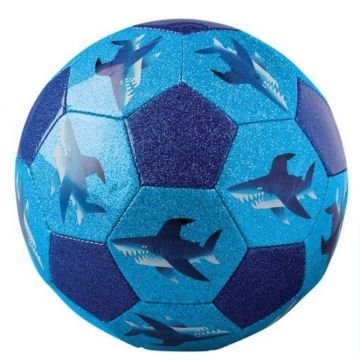 Minge de fotbal pentru copii Crocodile Creek - Sharks, 18 cm