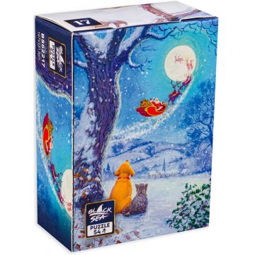 Mini puzzle Black Sea din 54 de piese - Crăciun, ziua 17