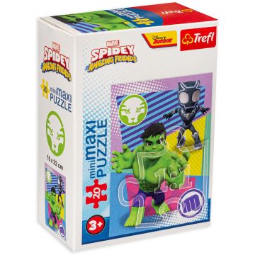Mini puzzle Trefl din 20 de piese - The Amazing Spidey, Sortiment
