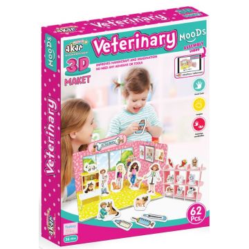 Model 3D Akar - Clinică veterinară