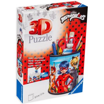 Puzzle 3D Ravensburger din 54 de piese - Mega-minunile Buburuzei
