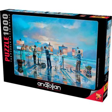 Puzzle Anatolian din 1000 de piese - Desenează o furtună