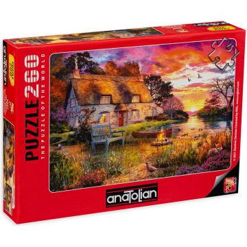 Puzzle Anatolian din 260 de piese - Apus de vara