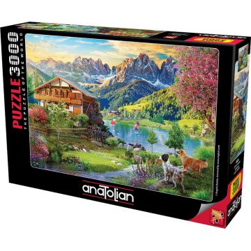 Puzzle Anatolian din 3000 de piese - Dolomiți