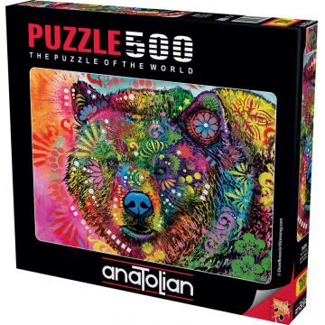 Puzzle Anatolian din 500 de piese - Hunky Bear