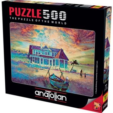 Puzzle Anatolian din 500 de piese - Insula palmelor