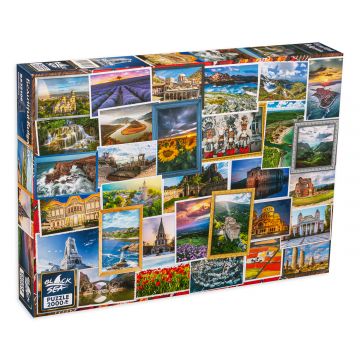 Puzzle Black Sea din 2000 de piese - Bulgaria Frumoasa