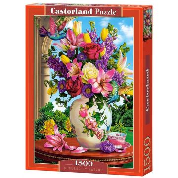 Puzzle Castorland din 1500 de piese - Idilă colorată
