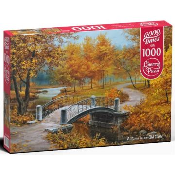 Puzzle Cherry Pazzi din 1000 de piese - Culorile toamnei