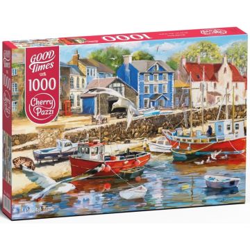 Puzzle Cherry Pazzi din 1000 de piese - Oras de coasta