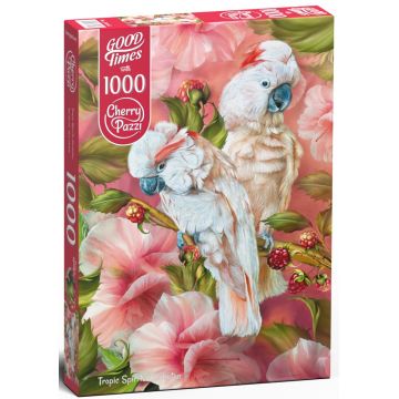 Puzzle Cherry Pazzi din 1000 de piese - Pasari gradalase