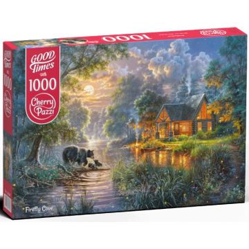 Puzzle Cherry Pazzi din 1000 de piese - Poveste de padure