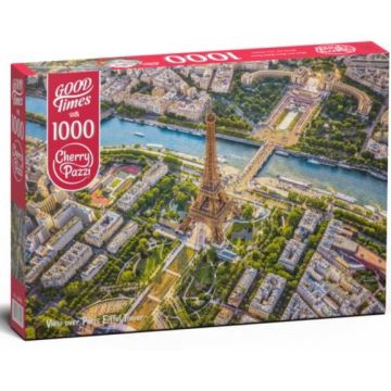 Puzzle Cherry Pazzi din 1000 de piese - Vedere spre Paris