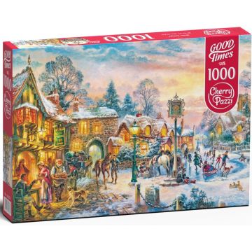 Puzzle Cherry Pazzi din 1000 de piese - Winter Twilight