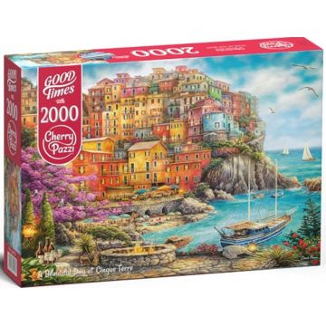 Puzzle Cherry Pazzi din 2000 de piese - Chinkue Terre