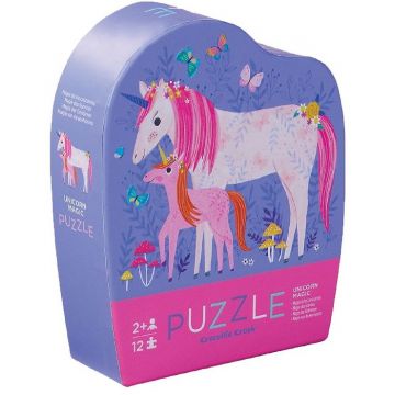 Puzzle Crocodile Creek din 12 de piese - Unicorns