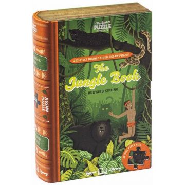 Puzzle cu două fețe Professor Puzzle din 252 de piese - Cartea Junglei