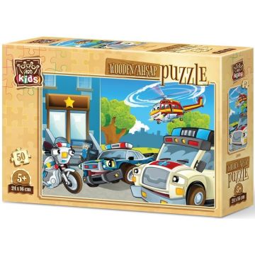 Puzzle din lemn Art Puzzle din 50 de piese - Echipa de reacție rapidă