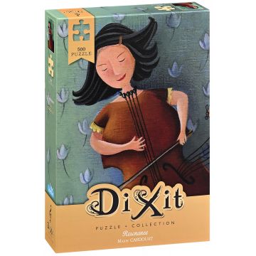 Puzzle Dixit din 500 de piese - Fetița muzicală