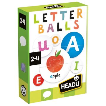 Puzzle educațional Headu - cercurile alfabetului