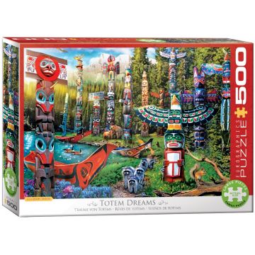 Puzzle Eurographics din 500 de piese - Totem