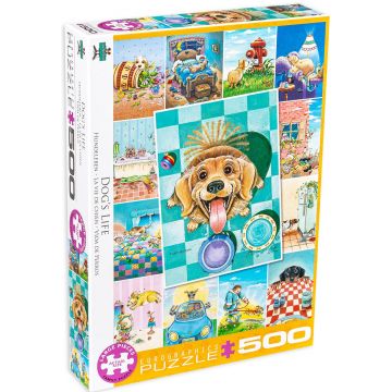 Puzzle Eurographics din 500 XXL de piese - Catei dragalasi