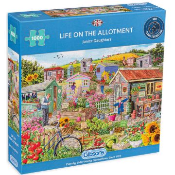 Puzzle Gibsons din 1000 de piese - Centrul Gradinii