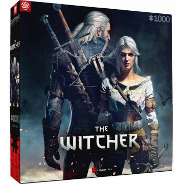 Puzzle Good Loot din 1000 de piese - Vrăjitorul: Gerald și Siri