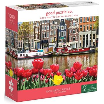 Puzzle Good Puzzle din 1000 de piese - Flori în Amsterdam