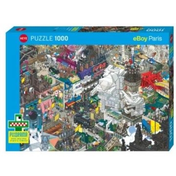 Puzzle Heye din 1000 de piese - Paris