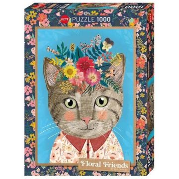 Puzzle Heye din 1000 de piese - Pisoi drăguț