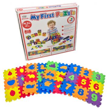Puzzle moale Akar - Cuburi, 24 de piese