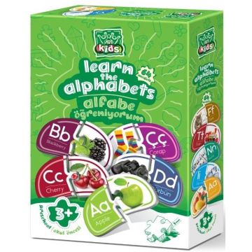 Puzzle pentru copii Art Puzzle din 54 de piese - Învață alfabetul