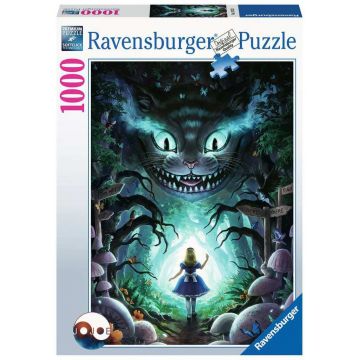 Puzzle Ravensburger de 1000 piese - Aventuri cu Alice in Tara Minunilor