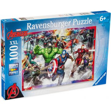 Puzzle Ravensburger din 100 XXL de piese - Răzbunătorii 2
